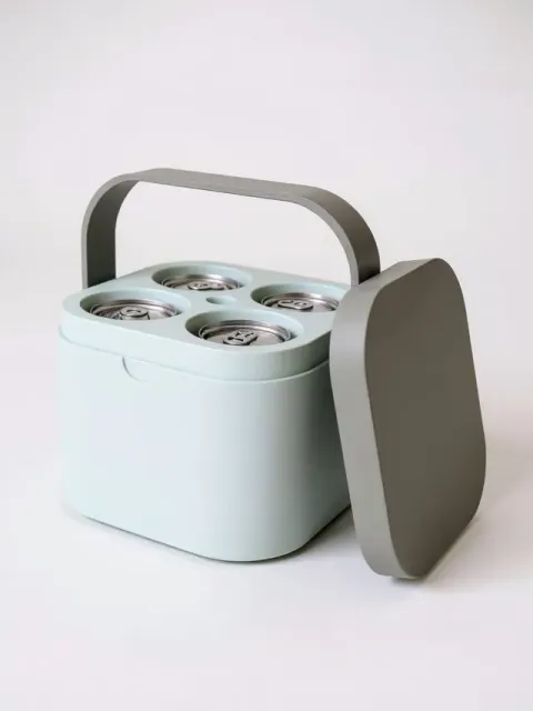 Freezable Cooler Cube - 4 Cans 12oz, Water Chamber — Фото 3 из 7