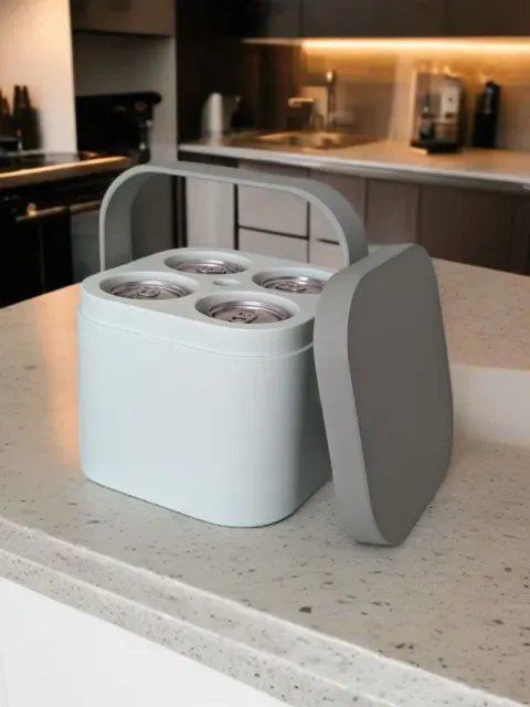 Freezable Cooler Cube - 4 Cans 12oz, Water Chamber — Фото 7 из 7