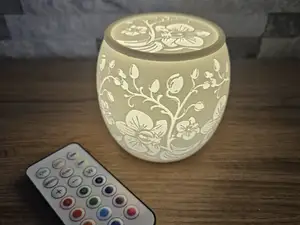 Puck light / tea light “Orchid No.1