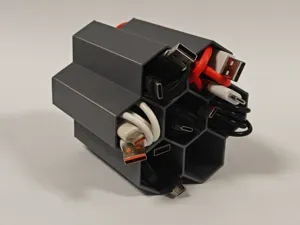 Honeycomb Cable Holder | 7, 10, 13 Slots