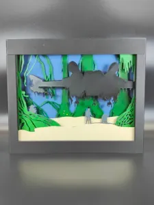 Star Wars - Dagobah Shadow Box