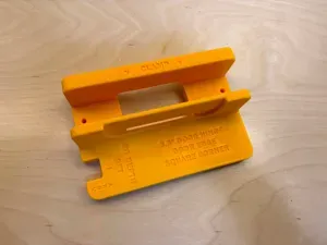 Door Hinge Router Template