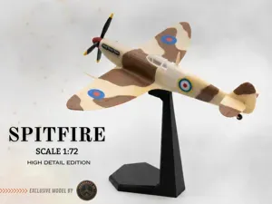 Supermarine Spitfire – Desert Camo (1:72 Scale)