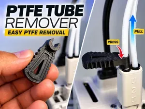 PTFE Tube Remover Tool – A1 / A1 Mini & Universal