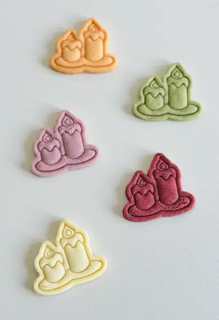 Halloween Candle Cookie Cutter & Embosser — Фото 4 из 4