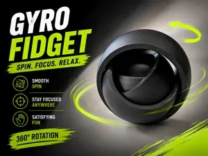 Interactive Spinning Desk Fidget/Gyroscope