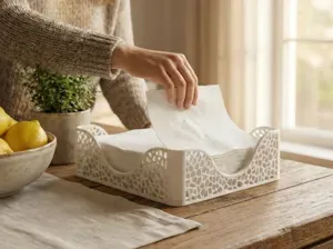 Voronoi Napkin Holder Fits 21cm (8.3) Napkins