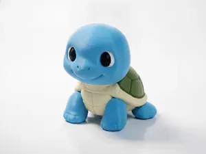 Cute Turtle Figurine Animal 3D Printable