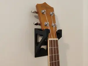Ukulele & Kids Guitar Wall Mount (No Supports)