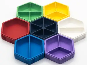 Magnetic Hex Tray SYSTEM for Board Games Stackable