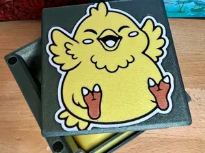MTG EDH Commander Showcase Deck Box - Fat Chocobo