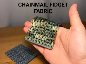 Chainmail Fidget Fabric