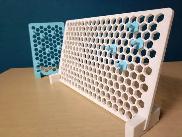 Honeycomb Wall Key Rack【Customizable】 | Snap Pegs — Фото 6 из 7