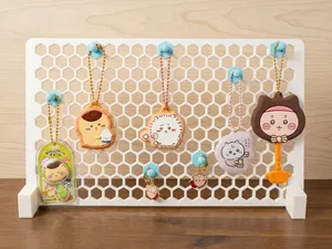 Honeycomb Wall Key Rack【Customizable】 | Snap Pegs