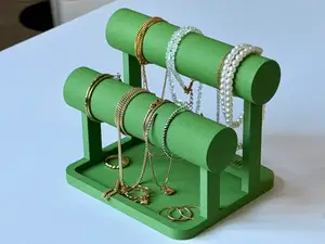 Jewelry Organizer Stand with Tray Bracelet Holder