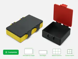 Customizable Snap-Lock Compartment Box