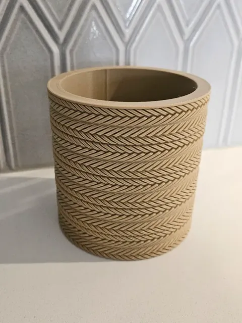 Belt Weave Planter With Hidden Drip Tray — Фото 2 из 2