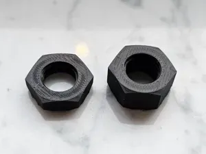 M16x1.5 Threaded Nuts - 2 Heights