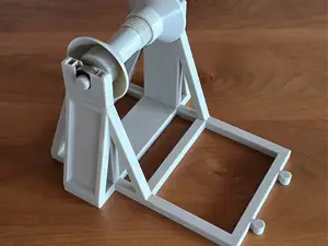 Spool Holder for Versatile Filament Rewinder