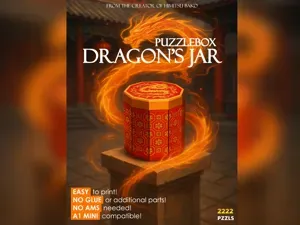 Dragon's Jar - Chinese Puzzlebox (Puzzle Jar)