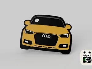 inspired by Audi A1 (gen. 8X facelift) - keychain