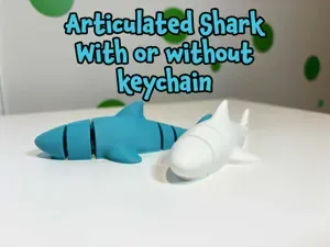 Articulated shark (print in place)