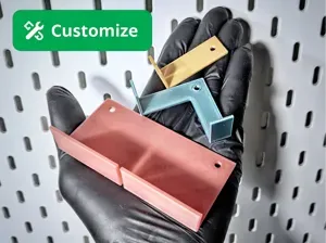 Customizable Drill Templates for Cabinet Handles