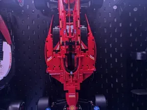 Brick Ferrari SF-24 F1 Car 42207 Skadis Wall Mount