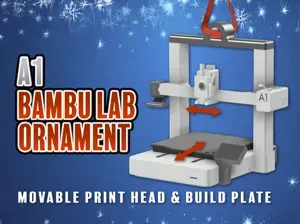 Bambu Lab A1 Christmas Ornament