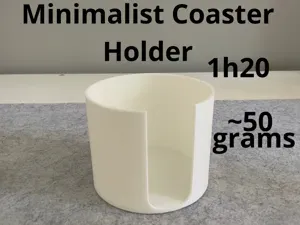 Minimalist Coaster Holder / Dispenser