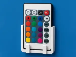 RGB LED Remote Control Holder