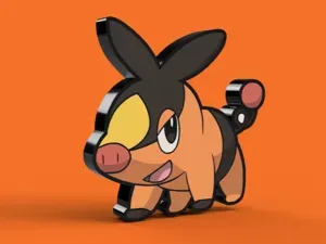 Tepig Lightbox