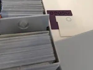 MTG Card Divider for Trading Card Box with Lid