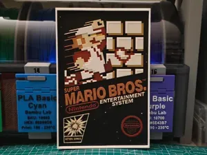 Super Mario Bros. Poster - Hueforge Art