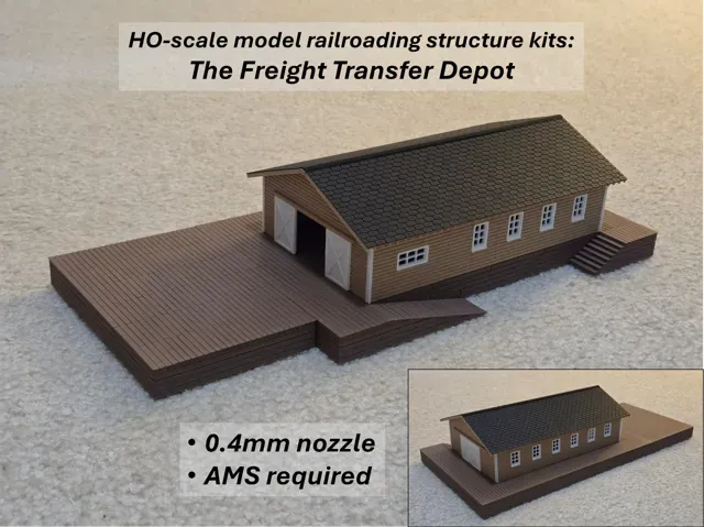 The Freight Transfer Depot - HO-Scale Edition
