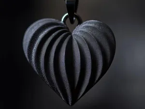 Eclipse Heart Pendant – A Bold Expression of Love