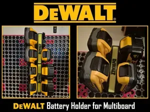 DeWALT Battery Holder for Multiboard or Bare Wall