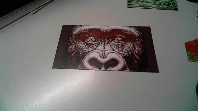 Chimpanzee hueforge Photo — Фото 2 из 4