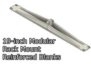 19-inch Reinforced Modular Rack Mount Blanks