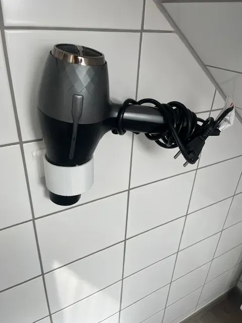 holder/ wallmount for hairdryer — Image 3 of 5