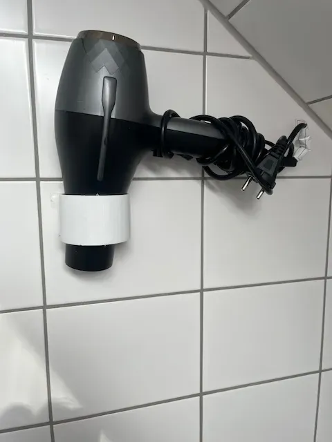 holder/ wallmount for hairdryer — Image 2 of 5