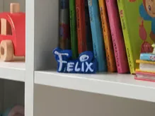 Namensschild Felix