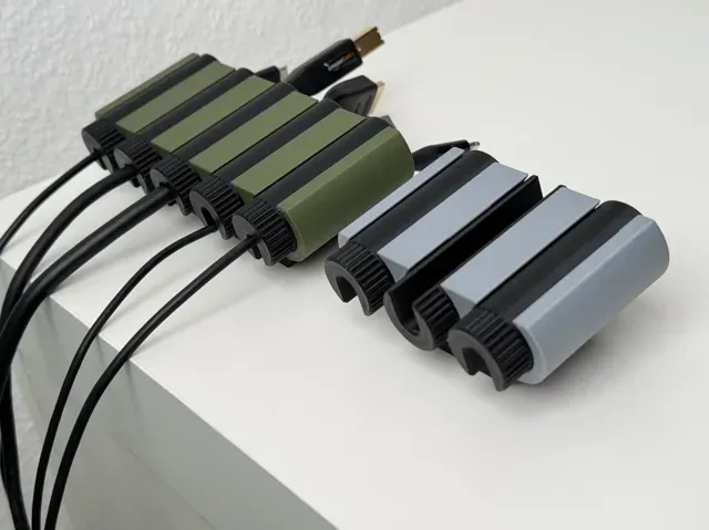Desk cable management holder / cable organizer — Image 7 of 8