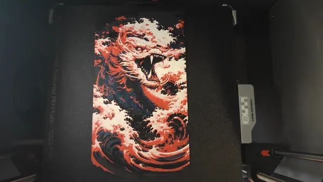 Red Dragon (4 Colors Filamant Painting) - HueForge — Фото 2 из 4