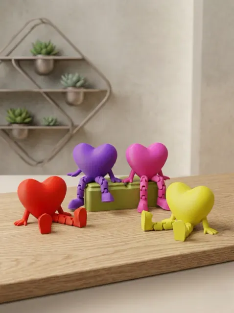 Articulated Heart - Plump Smooth - Valentine's Day — Фото 2 из 11