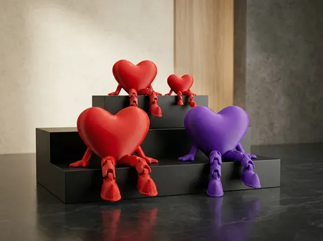 Articulated Heart - Plump Smooth - Valentine's Day — Фото 11 из 11