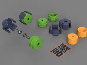 Universal Wall Mount Quick fastening system