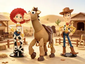 【No AMS】玩具总动员红心（Bullseye）Toy Story