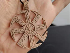 Slavic Kolovrat Amulet