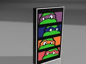 TMNT Lightbox – Heroes in a Half Shell lightbox